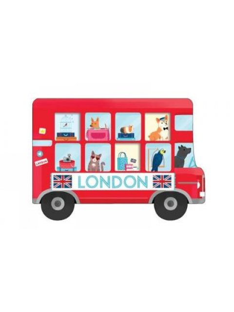 LONDON BUS SHAPED COVER STICKY NOTES