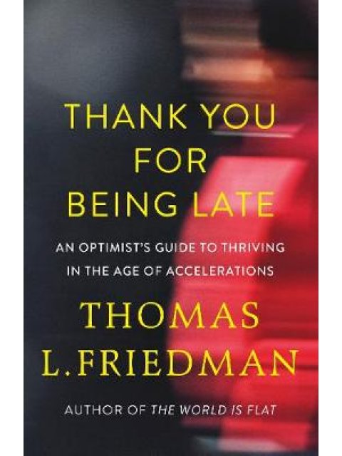 THANK YOU FOR BEING LATE PB