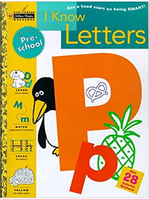 I KNOW LETTERS PB