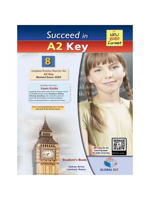 SUCCEED IN A2 KEY 8 PRACTICE TESTS CD CLASS NEW 2020 FORMAT