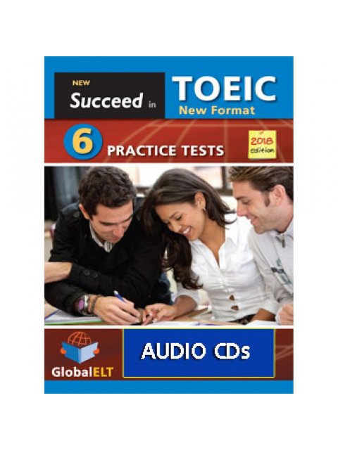 NEW SUCCEED IN TOEIC 6 PRACTICE TESTS EDITION 2018 CD CLASS (4)