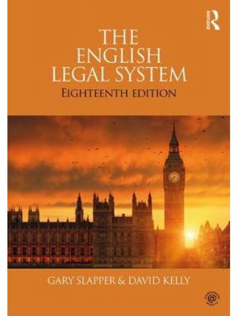 THE ENGLISH LEGAL SYSTEM 18TH ED PB