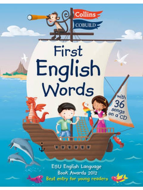 COLLINS COBUILD FIRST ENGLISH WORDS (+ AUDIO CD) (A PICTURE DICTIONARY WITH 36 FUN SONGS ON A CD)