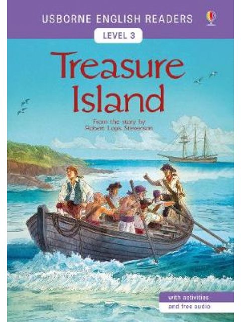 USBORNE YOUNG READING 3: TREASURE ISLAND PB