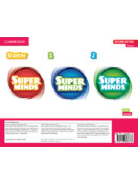 SUPER MINDS 1 & 2 POSTERS 2ND ED