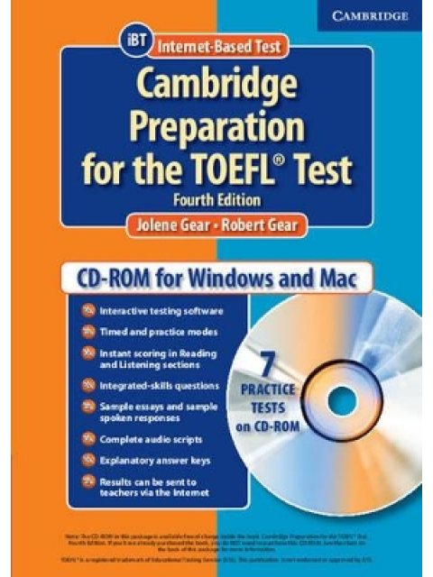 CAMBRIDGE PREPARATION FOR THE TOEFL® TEST CD-ROM 4TH ED