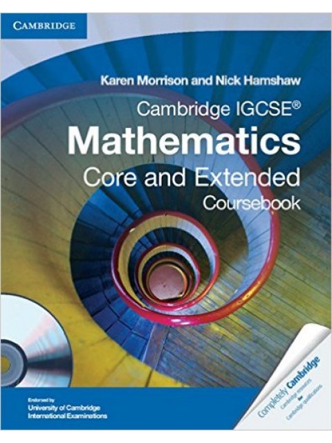 CAMBRIDGE IGCSE MATHEMATICS CORE AND EXTENDED COURSEBOOK (+ CD-ROM) IGCSE