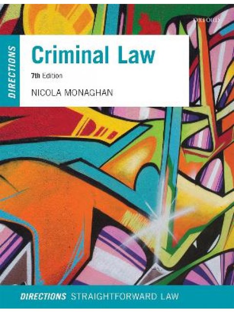 CRIMINAL LAW DIRECTIONS