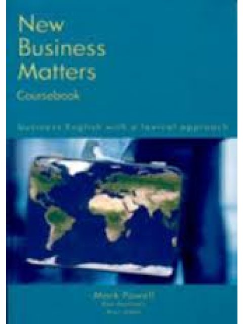 NEW BUSINESS MATTERS CD