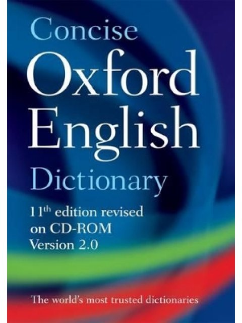 OXFORD CONCISE CD-ROM ENGLISH DICTIONARY