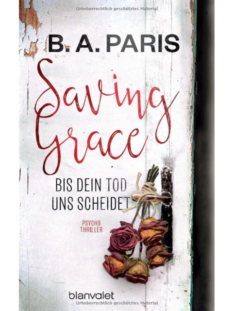 SAVING GRACE - BIS DEIN TOD UNS SCHEIDET TASCHENBUCH