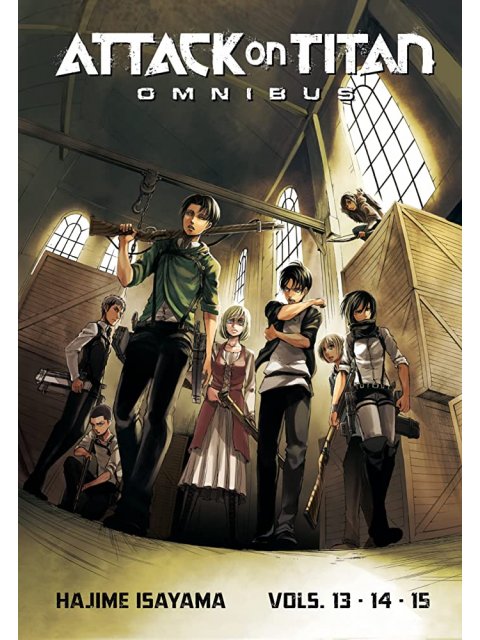 ATTACK ON TITAN OMNIBUS 5 (VOL 13-15)