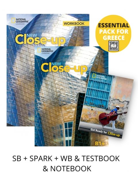 NEW CLOSE-UP B1+ ESSENTIAL PACK (SB + SPARK + WB & TESTBOOK & NOTEBOOK)