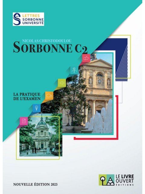 SORBONNE C2 ECRIT ELEVE EDITION 2023
