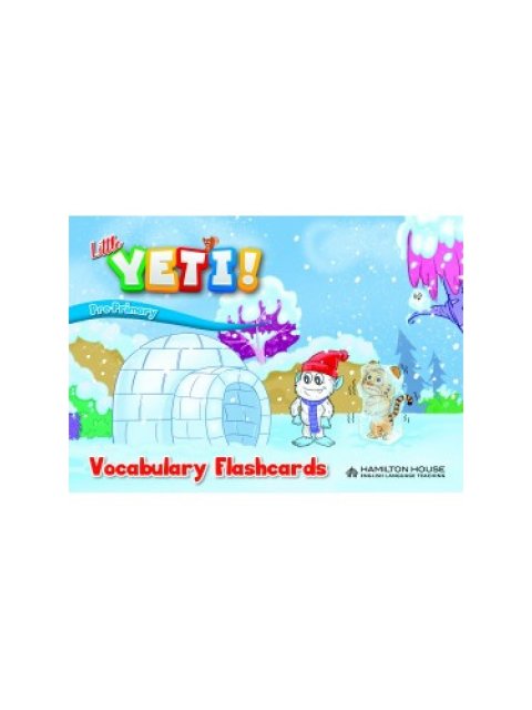 LITTLE YETI! PRE-PRIMARY VOCABULARY FLASHCARDS