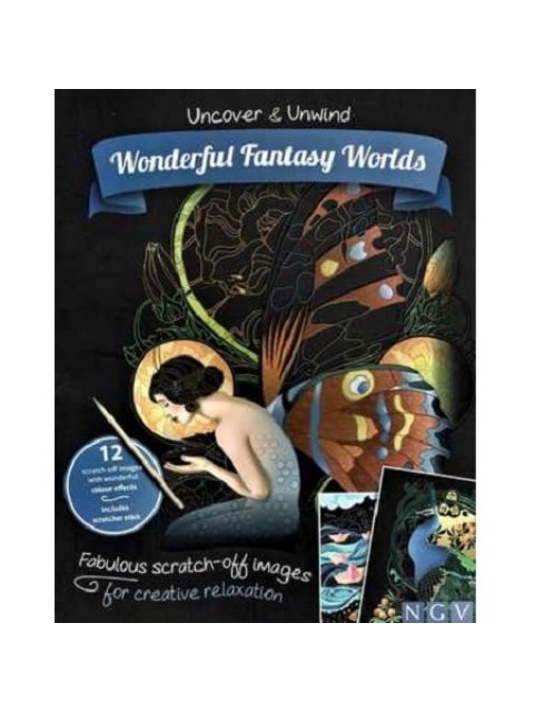 WONDERFUL FANTASY WORLDS SCRATCH AND RELAX