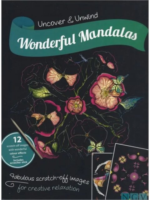 WONDERFUL MANDALAS SCRATCH AND RELAX