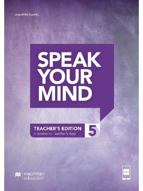 SPEAK YOUR MIND 5 TCHR'S (+ TCHR'S APP)