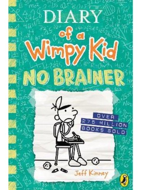 DIARY OF A WIMPY KID 18: NO BRAINER PB