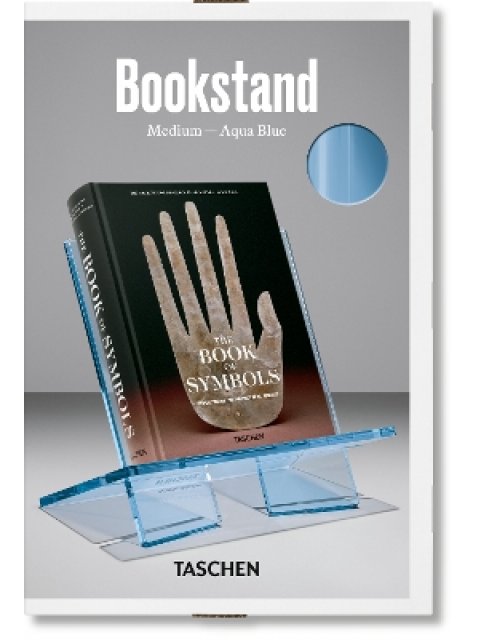 Taschen - Bookstand, Aqua Blue, MEDIUM