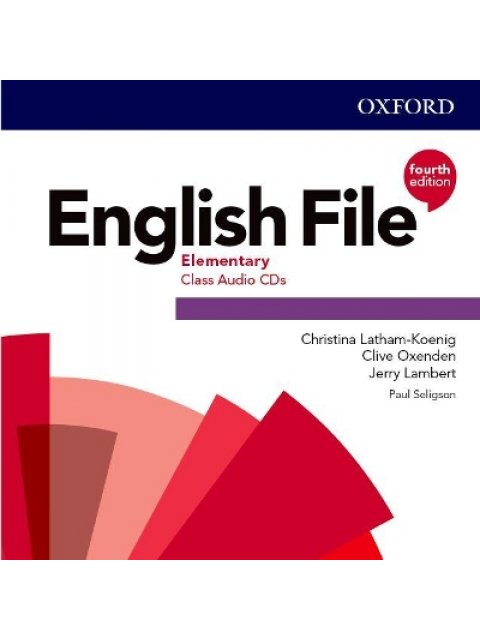 ENGLISH FILE ELEMENTARY AUDIO CD 4TH ED
