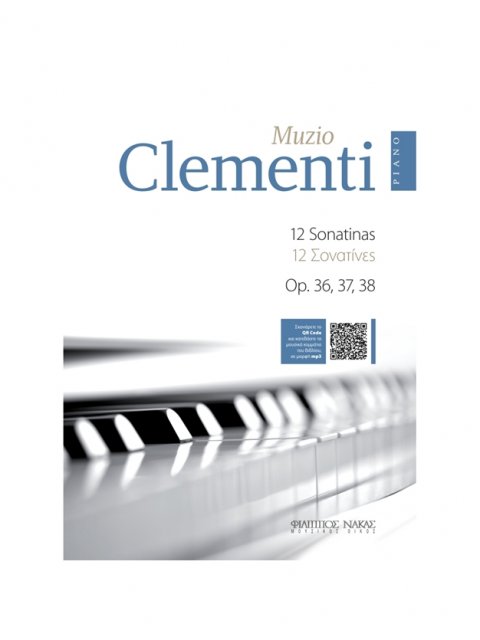 MUZIO CLEMENTI 12 SONATINAS (12 ΣΟΝΑΤΙΝΕΣ) OP. 36, 37, 38 (MP3)