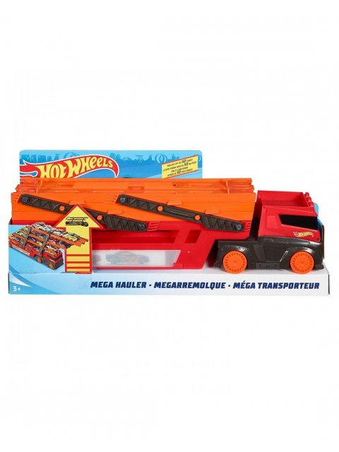 HOT WHEELS -MEGA HAULER ΝΤΑΛΙΚΑ ΓΚΑΡΑΖ ΈΞΙ ΕΠΙΠΕΔΩΝ - GHR48