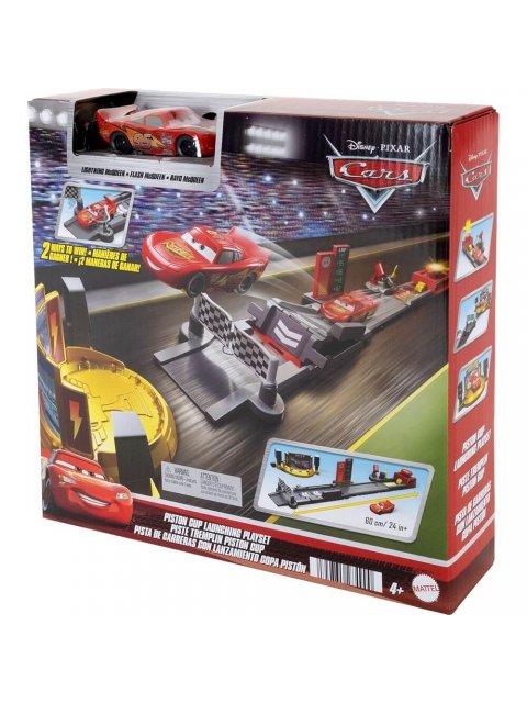 DISNEY PIXAR CARS PISTON CUP LAUNCHING PLAYSET ΠΙΣΤΑ ΣΕΤ ΠΑΙΧΝΙΔΙΩΝ - JDJ02
