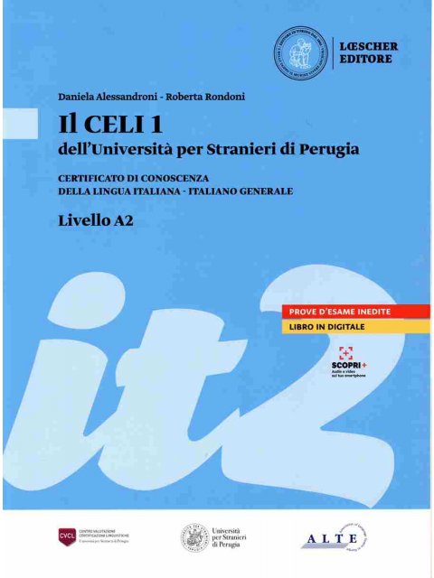 IL CELI 1 LIVELLO A2