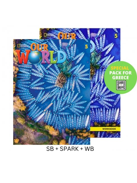 OUR WORLD 5 SPECIAL PACK FOR GREECE (SB + SPARK + WB) BRIT. ED