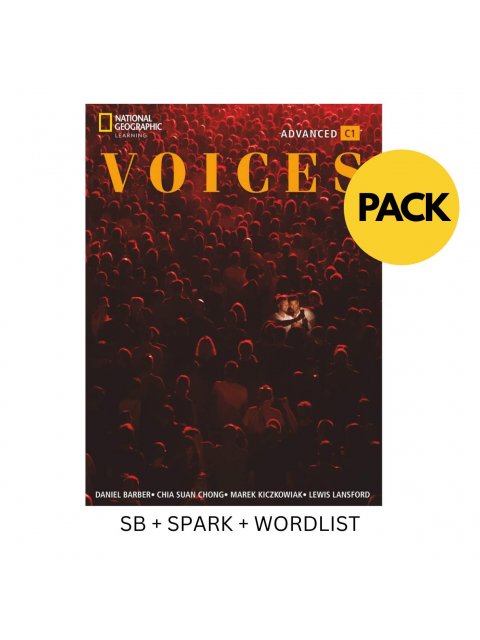 VOICES ADVANCED PACK (SB + SPARK + WORDLIST)