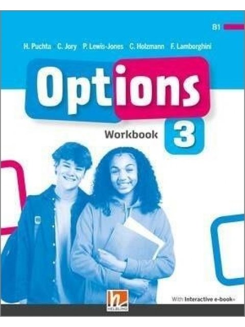 OPTIONS 3 WB (+E-ZONE+WORDLIST+WRITING BOOKLET)