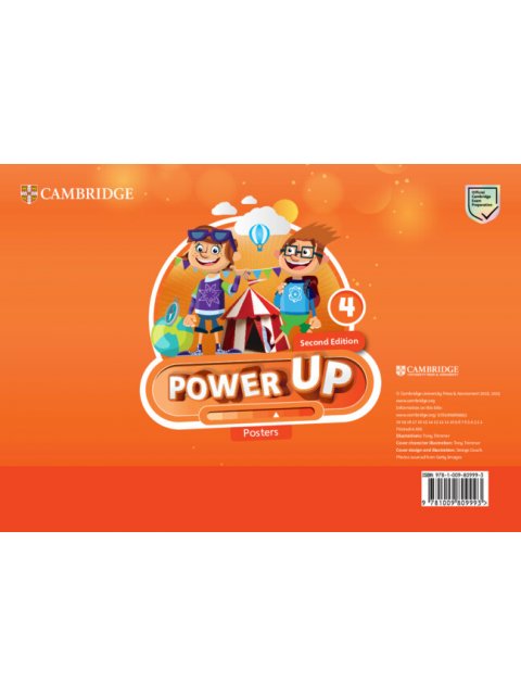 POWER UP 4 POSTERS 2ND ED
