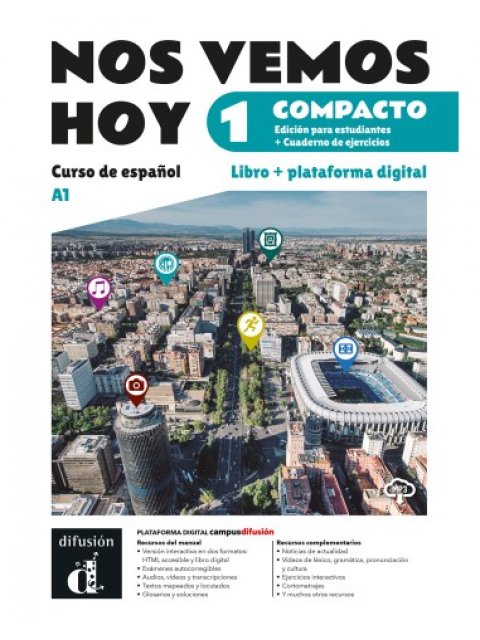 NOS VEMOS HOY 1 COMPACTO ALUMNO & ACTIVIDADES EDICION HIBRIDA