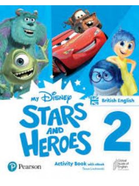 MY DISNEY STARS AND HEROES 2 ACTIVITY BOOK (+ E-BOOK) BRIT. ED