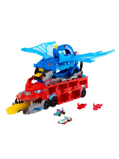 HOT WHEELS CITY - ΑΠΟΛΥΤΗ ΝΤΑΛΙΚΑ ΜΕ ΔΙΠΛΟ ΔΡΑΚΟ-JBM72