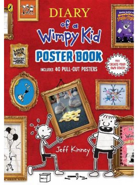 Diary of a Wimpy Kid Poster Book (Includes 40 Pull-Out Posters) PB