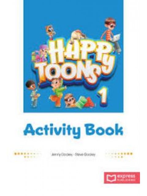HAPPY TOONS 1 ACTIVITY BOOK (+ DIGIBOOKS APP)