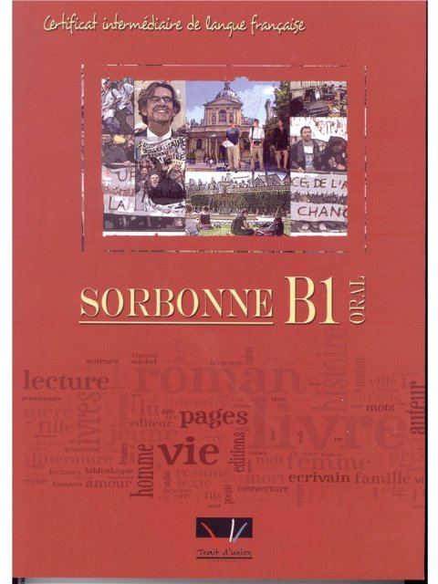 SORBONNE B1 ORAL