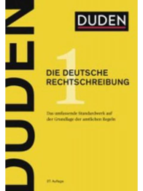 DUDEN - DIE DEUTSCHE RECHTSCHREIBUNG HC