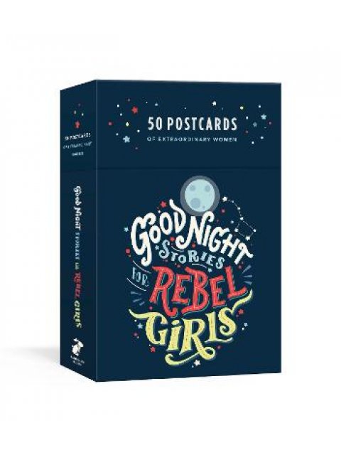 GOOD NIGHT STORIES FOR REBEL GIRLS 50 POSTCARDS