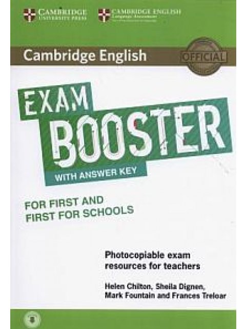 CAMBRIDGE ENGLISH EXAM BOOSTER FIRST + FIRST FOR SCHOOLS (+ AUDIO) W/A
