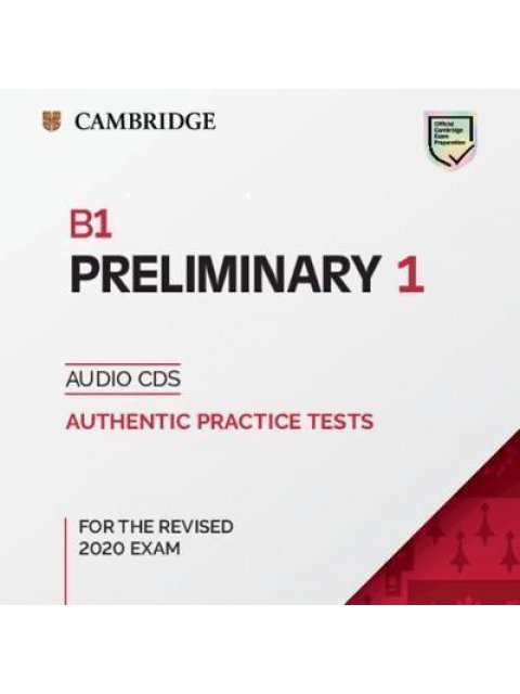 CAMBRIDGE PRELIMINARY ENGLISH TEST 1 CD (2) (FOR REVISED EXAMS FROM 2020)